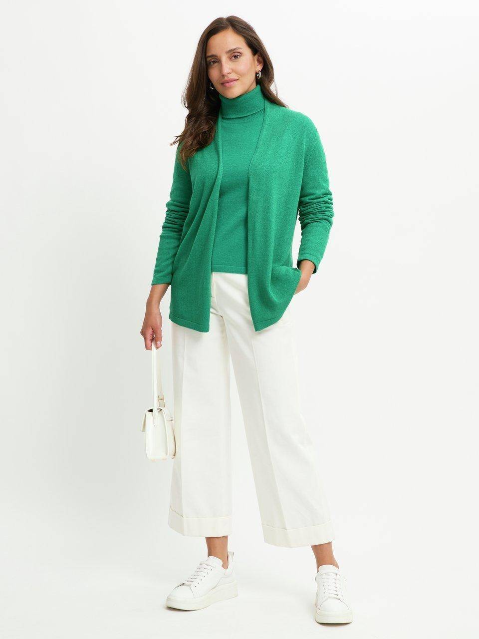 Peter Hahn Seide/Kaschmir Strickjacke Modell Caro