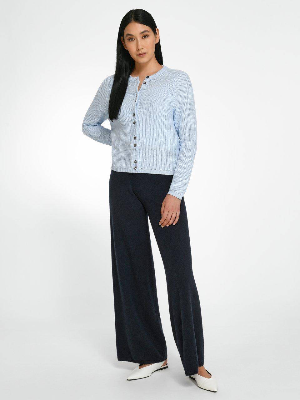 Peter Hahn Strickjacke Aus 100% Baumwolle Supima