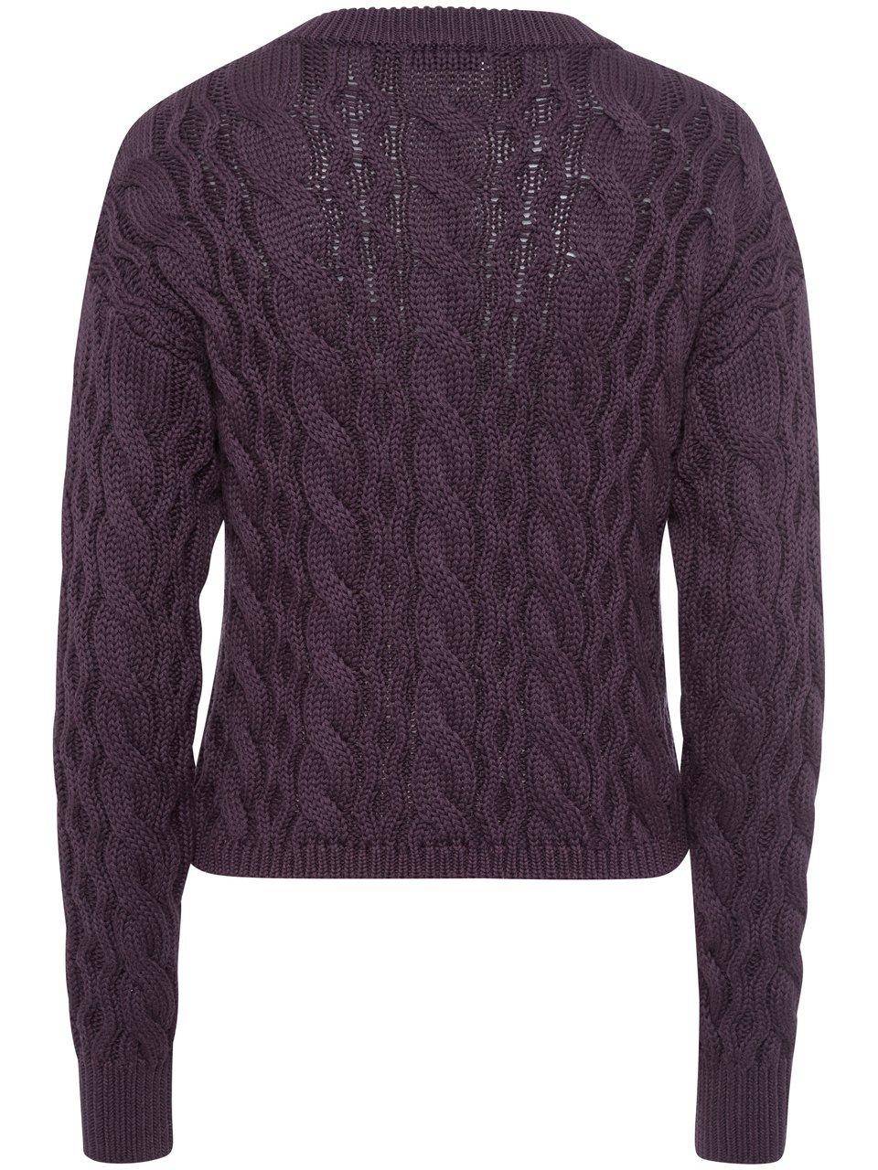 Peter Hahn Strickjacke Mit Rundhals-Ausschnitt