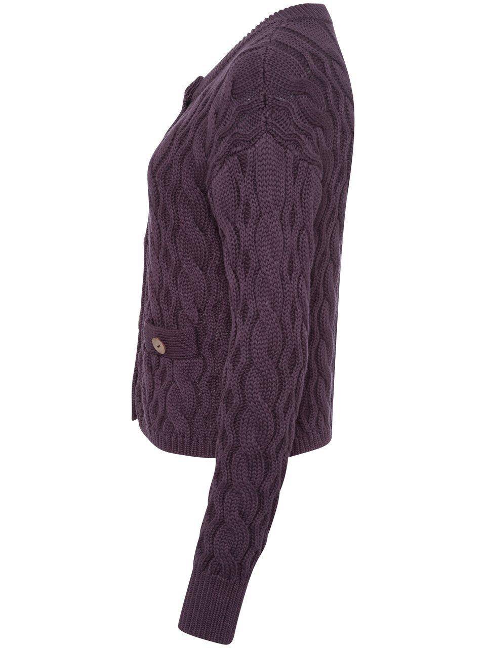 Peter Hahn Strickjacke Mit Rundhals-Ausschnitt