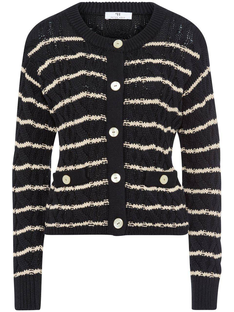 Peter Hahn Strickjacke Mit Rundhals-Ausschnitt