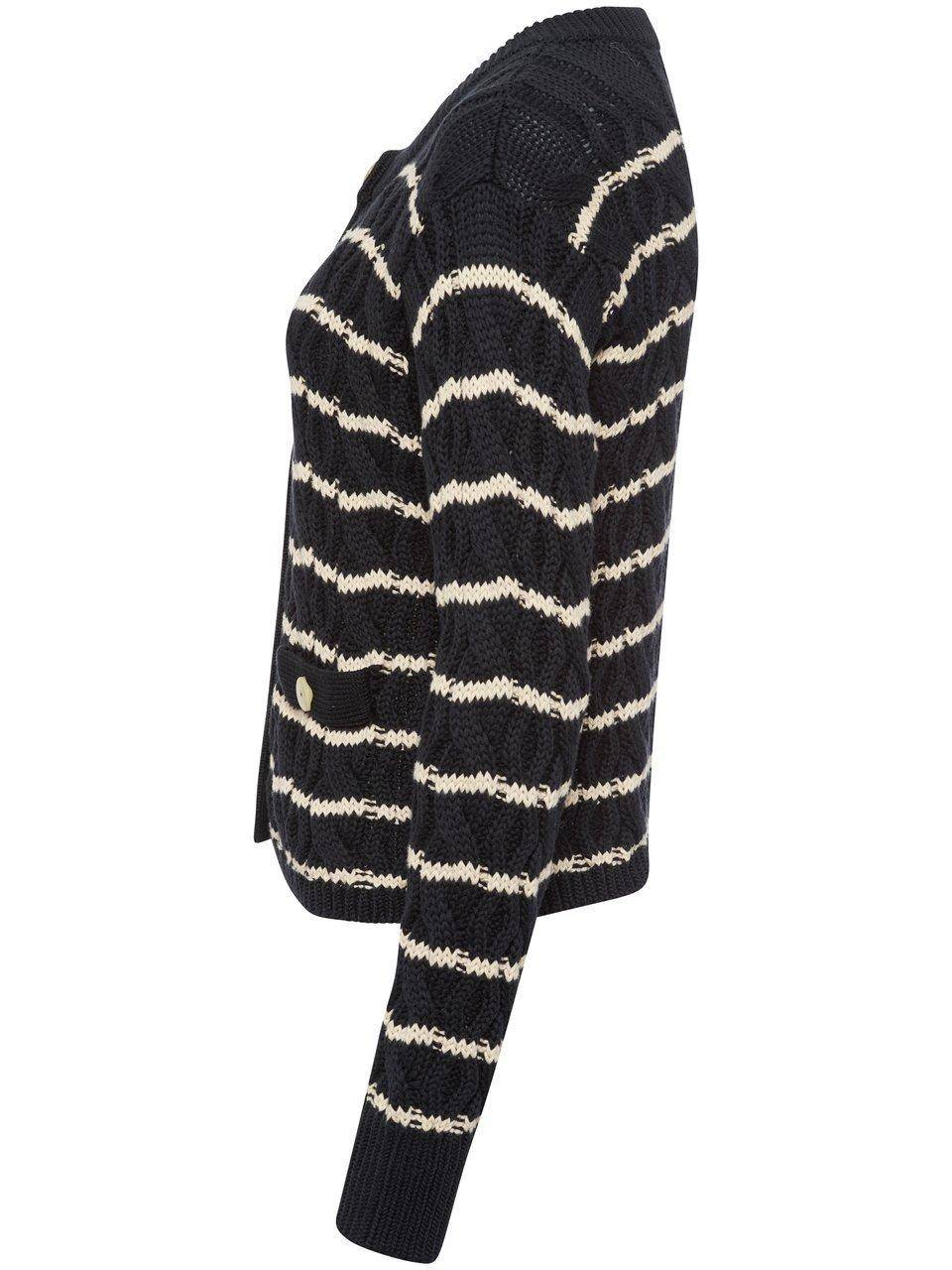 Peter Hahn Strickjacke Mit Rundhals-Ausschnitt