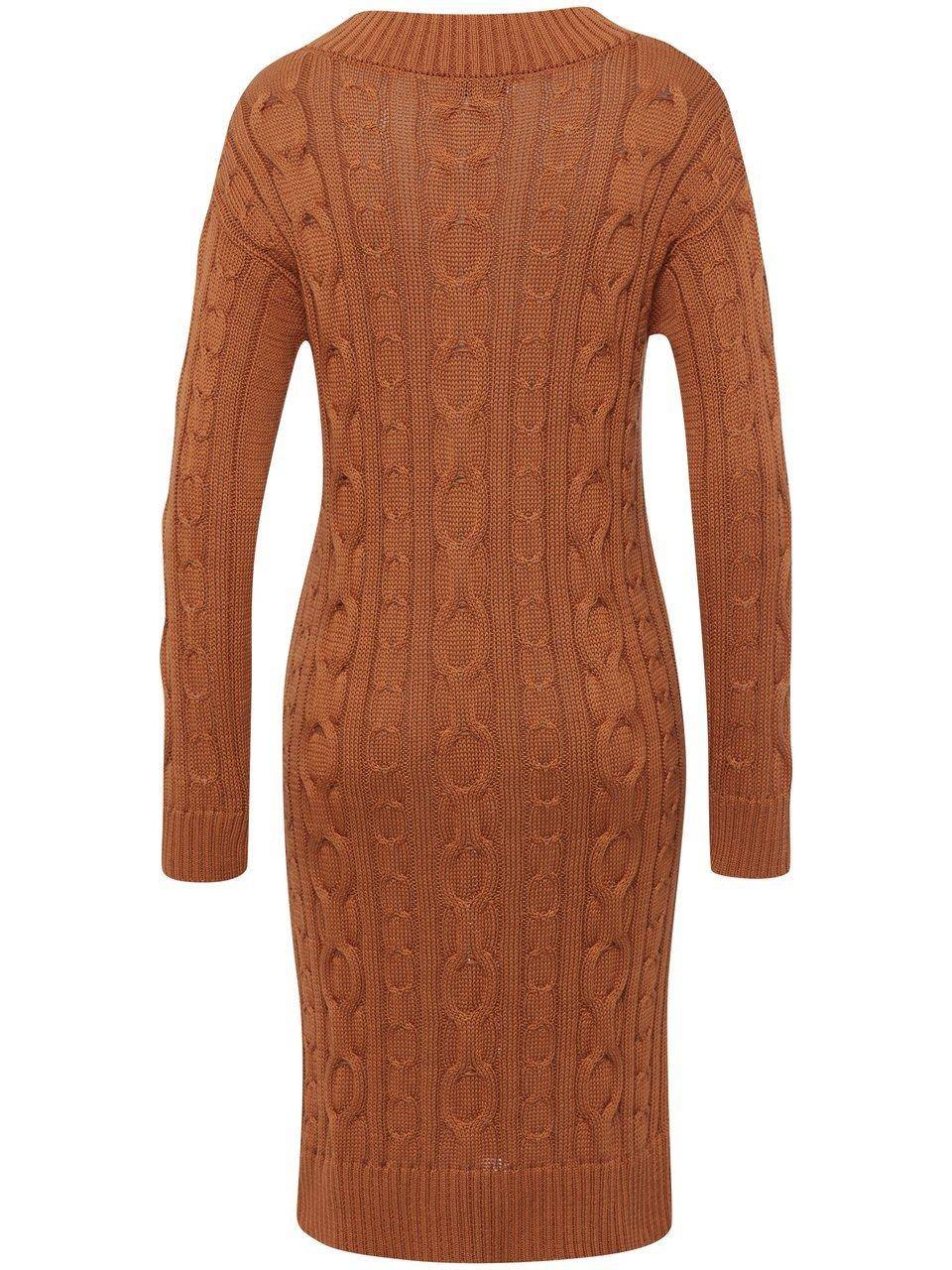 Peter Hahn Strickkleid Mit Rundhals-Ausschnitt