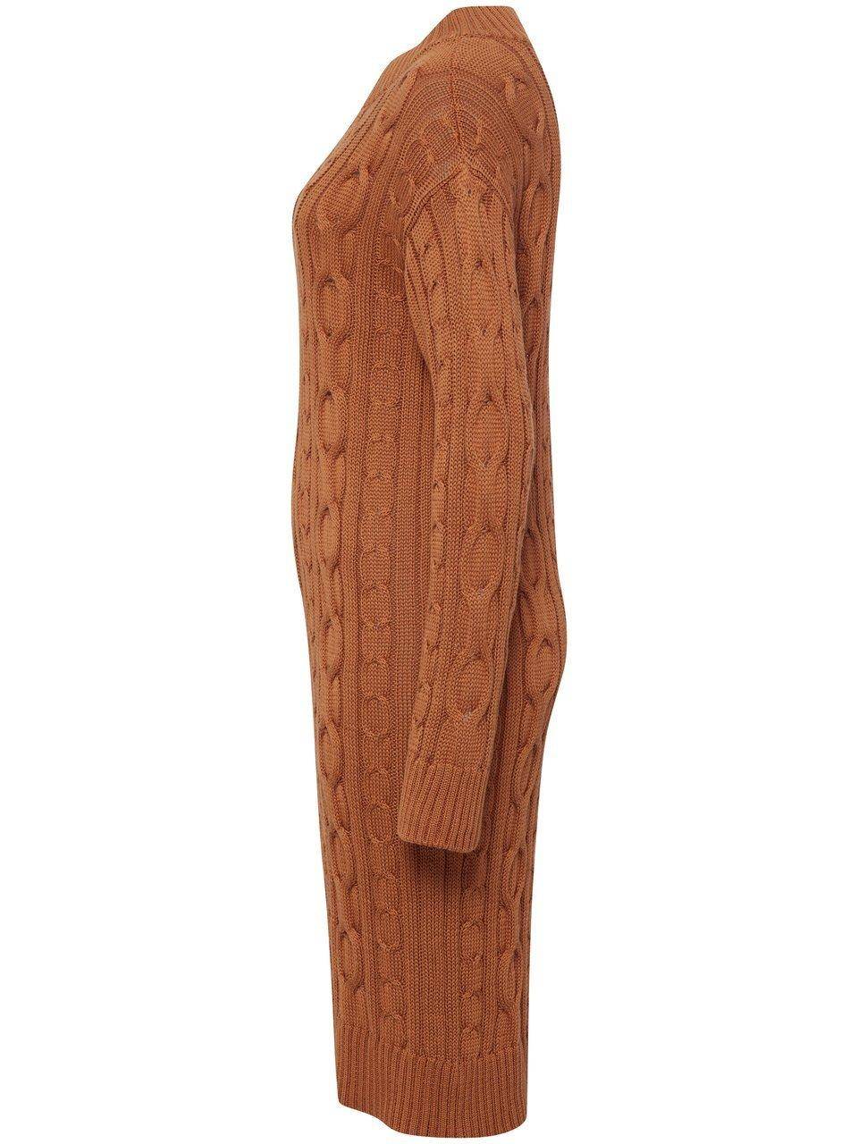 Peter Hahn Strickkleid Mit Rundhals-Ausschnitt