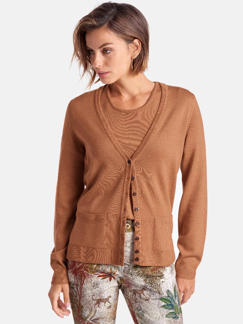 Peter Hahn Twinset aus 100% Schurwolle-Merino fein