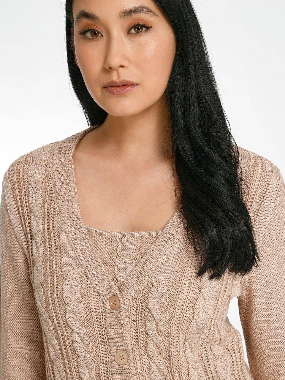 Peter Hahn Twinset Mit 3/4-Arm