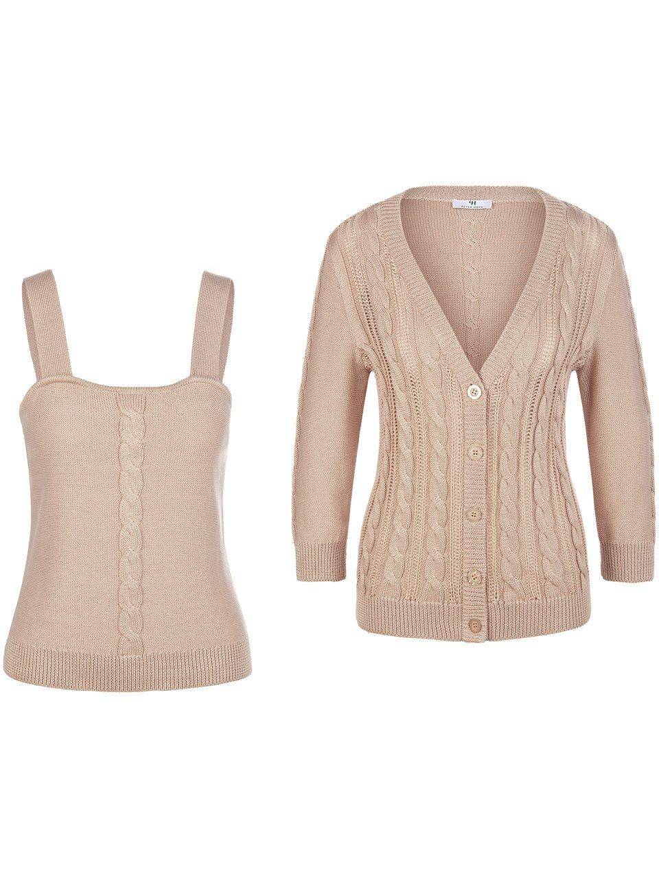 Peter Hahn Twinset Mit 3/4-Arm