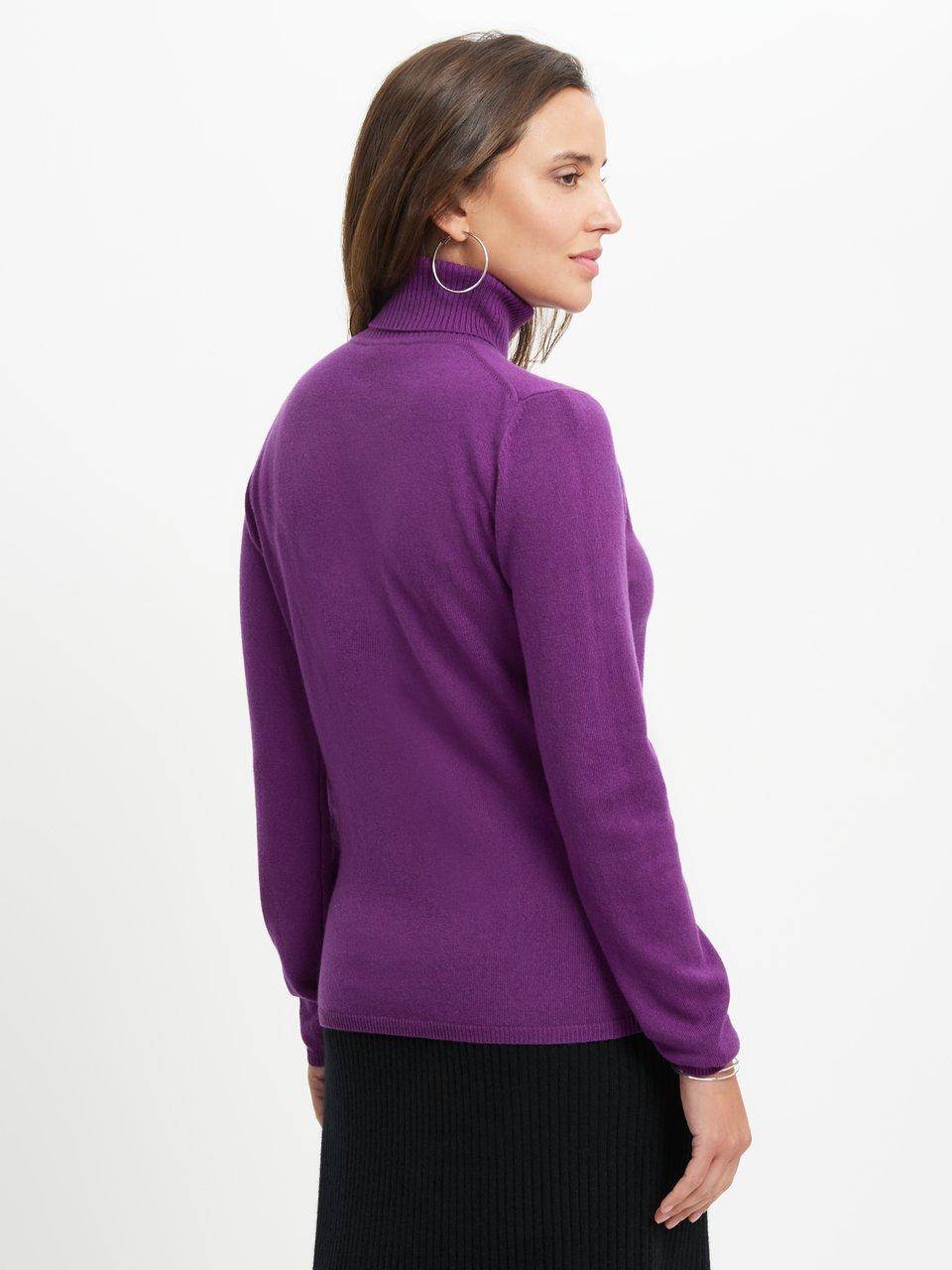 Include Rollkragen-Pullover Aus Schurwolle Und Kaschmir