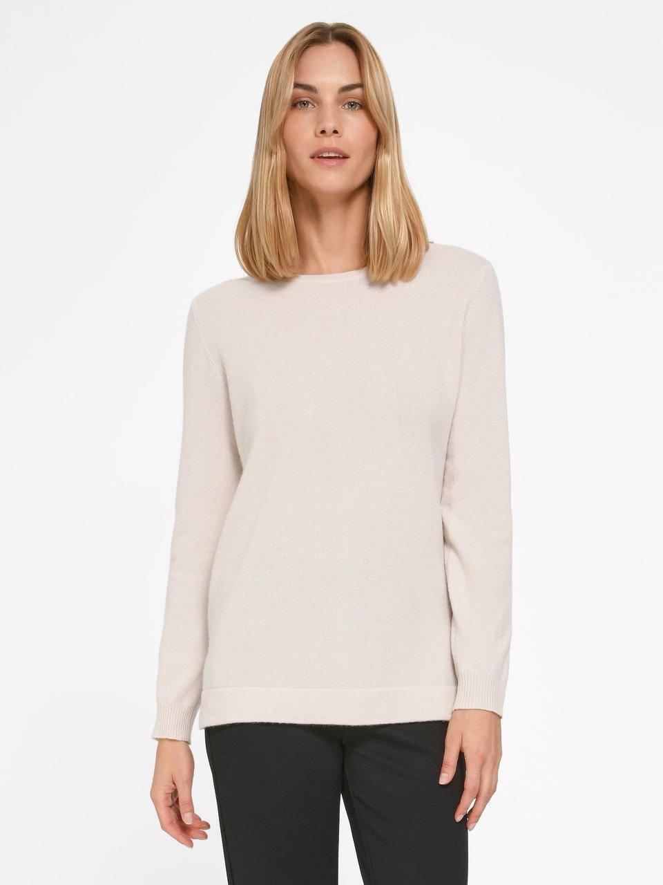 Peter Hahn Cashmere Rundhals-Pullover aus 100% Premium-Kaschmir