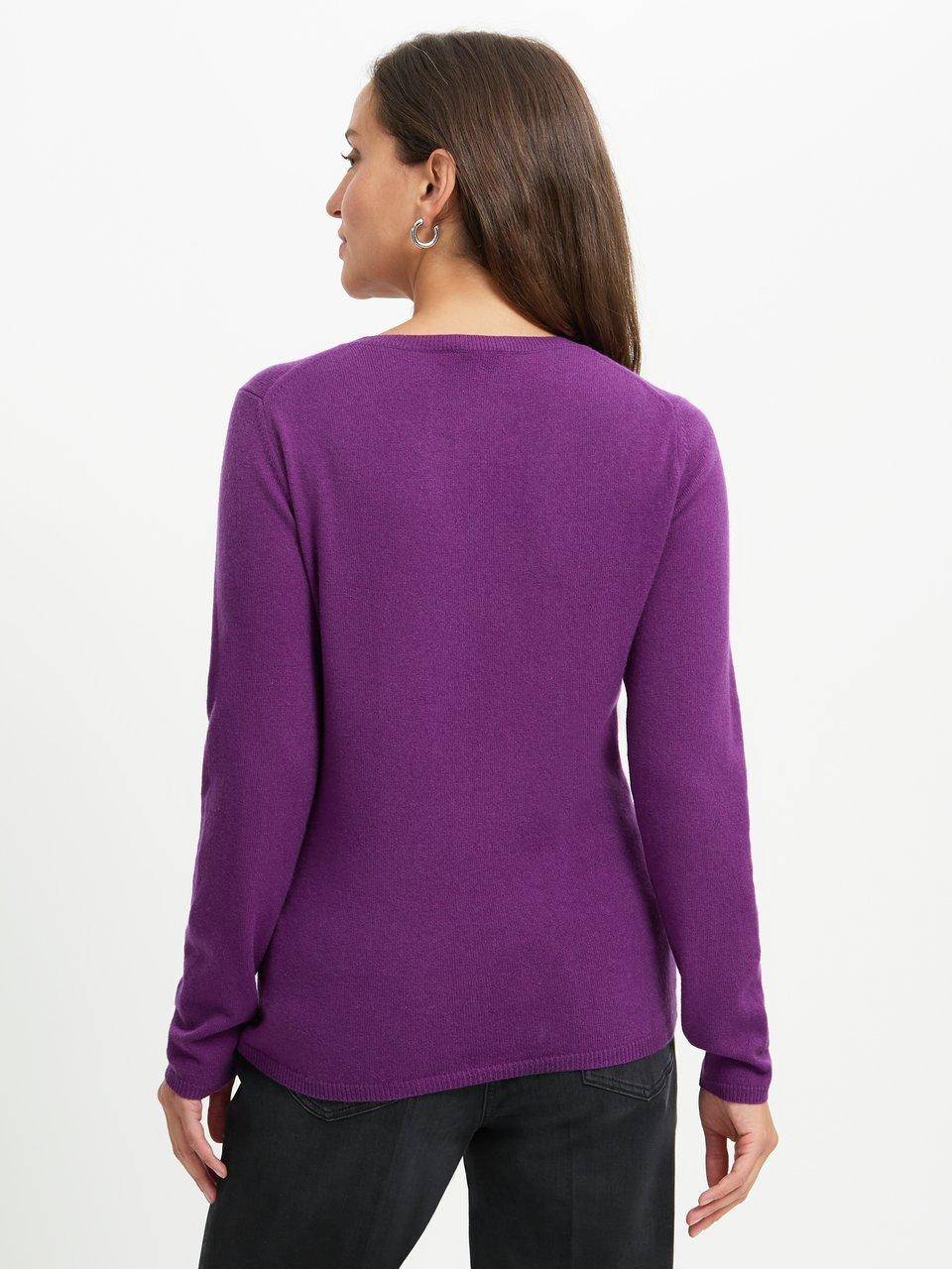 Include Rundhals-Pullover Aus Schurwolle Und Kaschmir