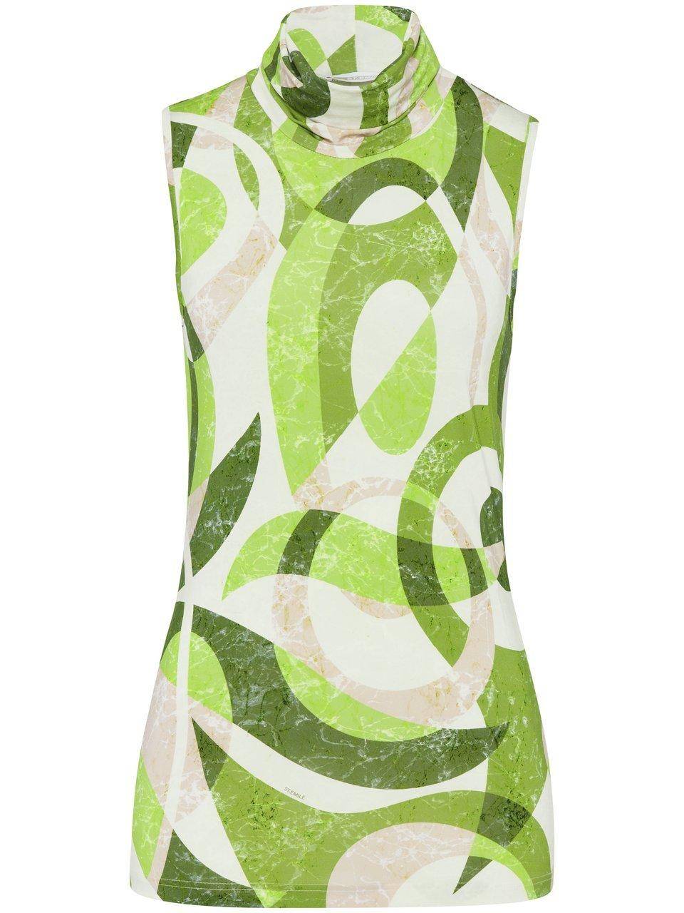 St. Emile Ärmelloses Rollkragen-Shirt