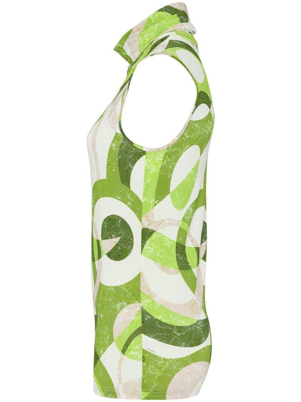 St. Emile Ärmelloses Rollkragen-Shirt