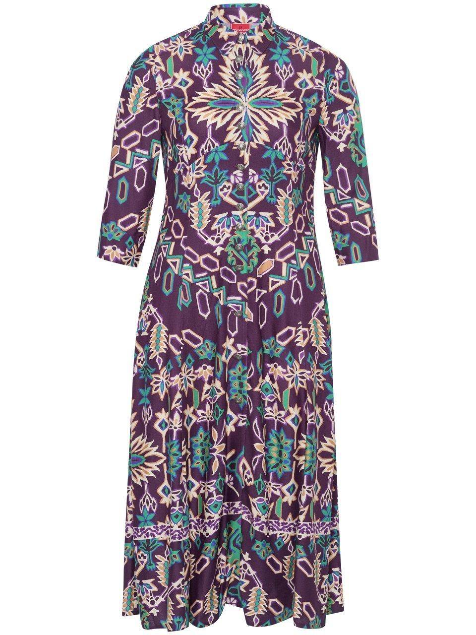 Steinbock Kleid Mit 3/4-Arm