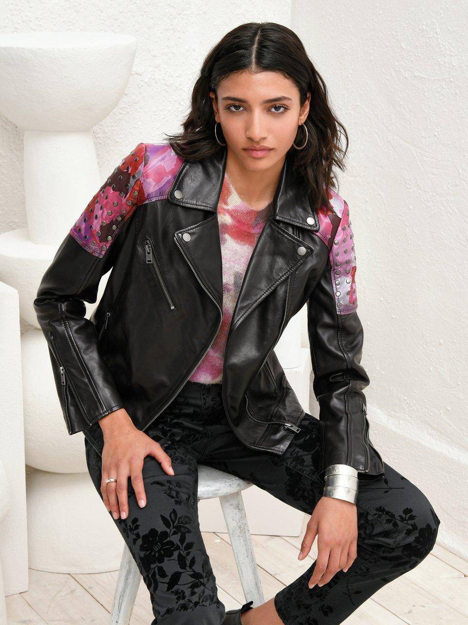 TALBOT RUNHOF X PETER HAHN Lederjacke