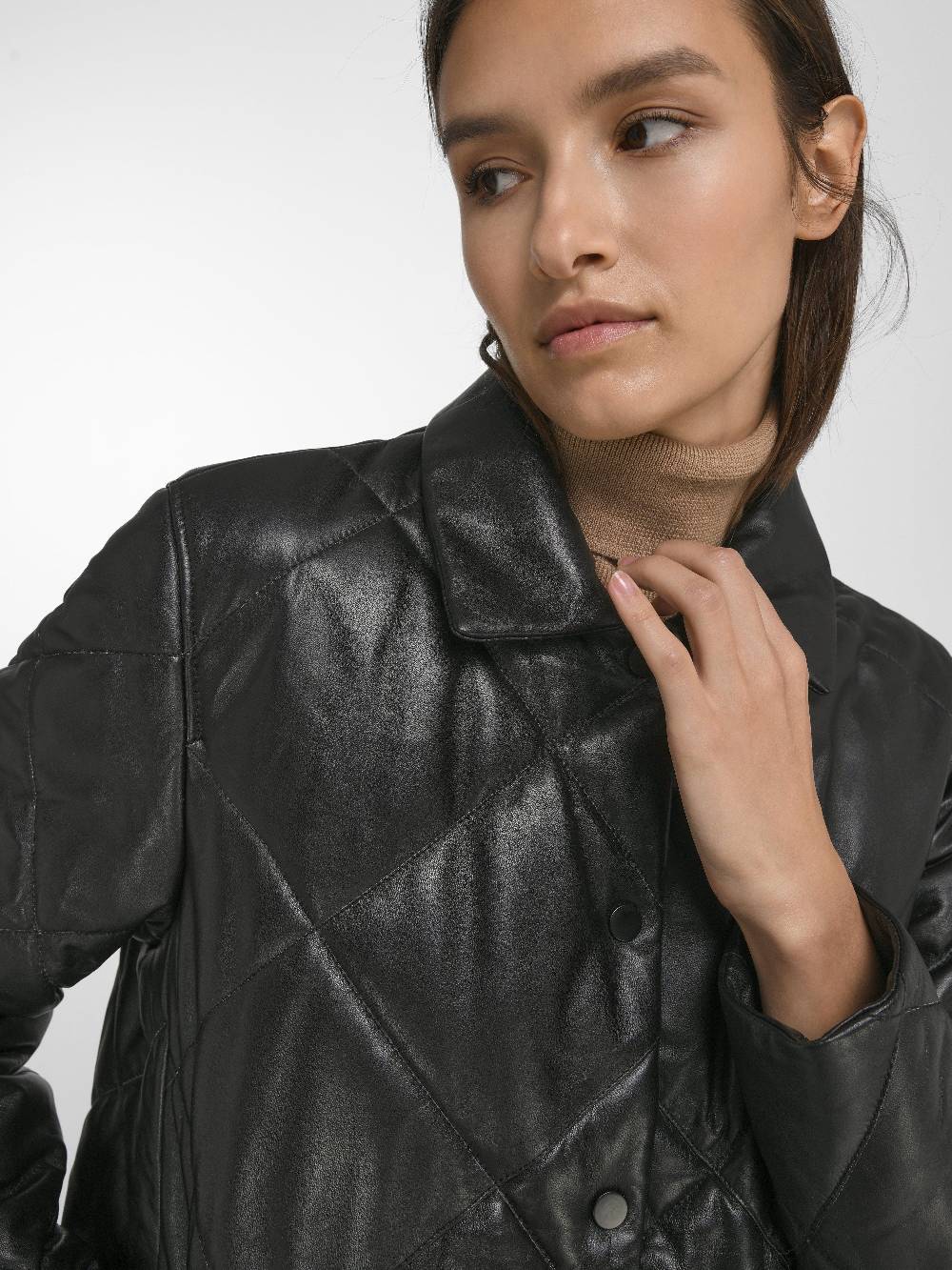 TALBOT RUNHOF X PETER HAHN Stepp-Lederjacke