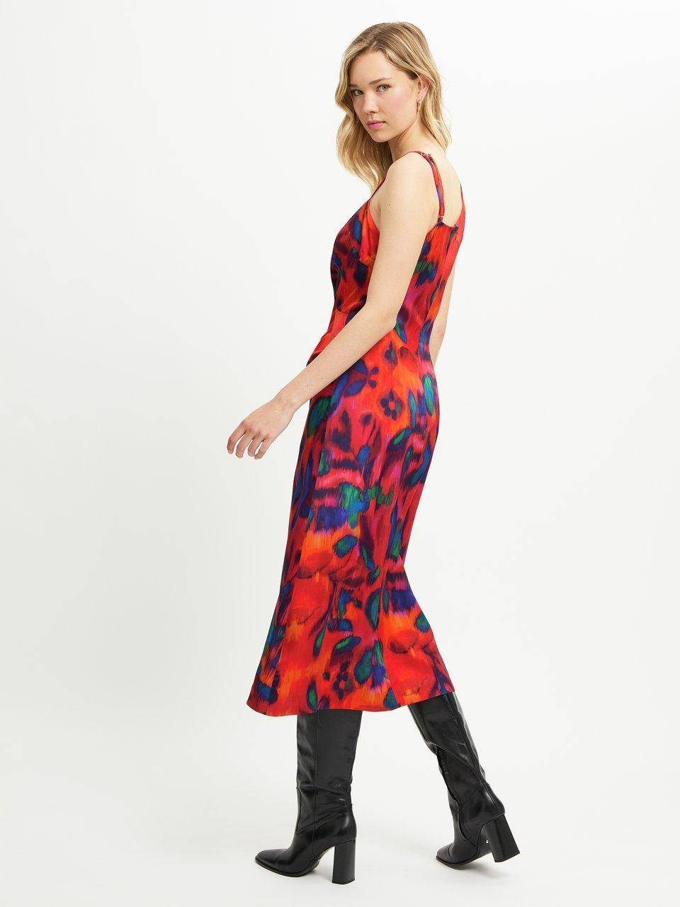 TALBOT RUNHOF X PETER HAHN Träger-Kleid