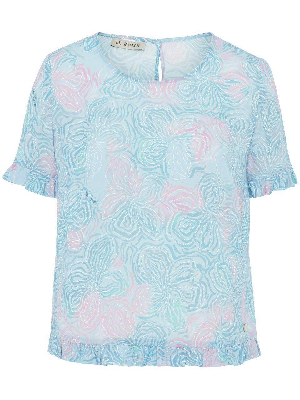 Uta Raasch Bluse Mit Rundhals-Ausschnitt
