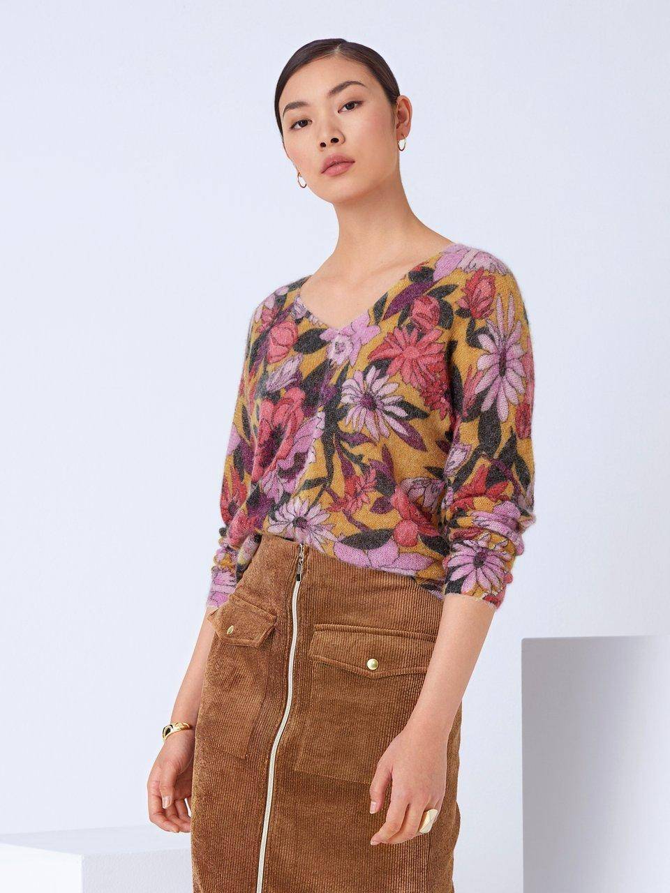 Uta Raasch Pullover mit V-Ausschnitt