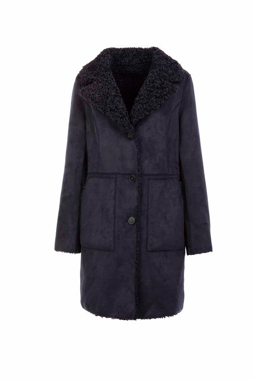 Petite M. Blazermantel Lammy In Dunkel Blau