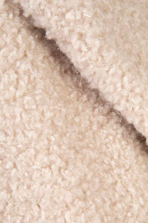 Petite M. Kunstfell Teddymantel Mit Glitzer