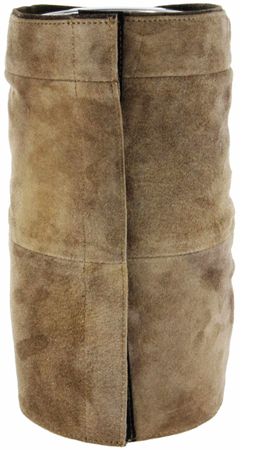 Pezzo D'oro Bergheimer Weinkühler Trachtenjanker, Ledermanschette ,Trachtenoptik,echt Leder