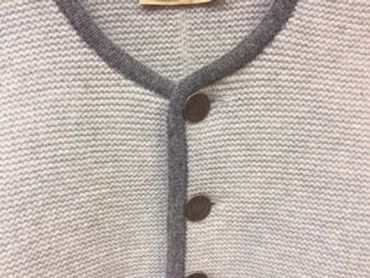 Pezzo D'oro Buben Woll-Strickjanker Grau Trachtenjanker Aus Bayern