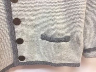 Pezzo D'oro Buben Woll-Strickjanker Grau Trachtenjanker Aus Bayern