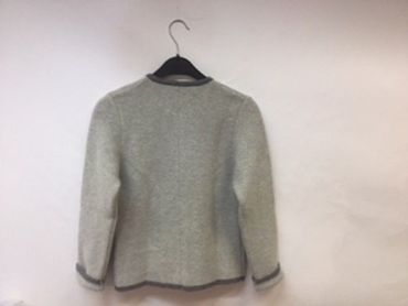 Pezzo D'oro Buben Woll-Strickjanker Grau Trachtenjanker Aus Bayern