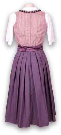 Pezzo D'oro Designer Wiesndirndl Oktoberfestdirndl Beerefarben Midilänge