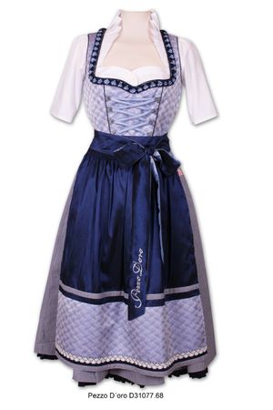 Pezzo D'oro Pezzo D'oro Designerdirndl,Festtagsdirnd,bleu/marine Midi