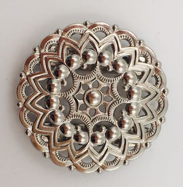 Pezzo D'oro Schürzenschließe,zur Deko An Schürze, Filigran Silber