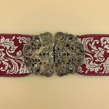 Pezzo D'oro Trachten Schürzenschließe, Antikgold,Dirndlschnalle,2 Tlg