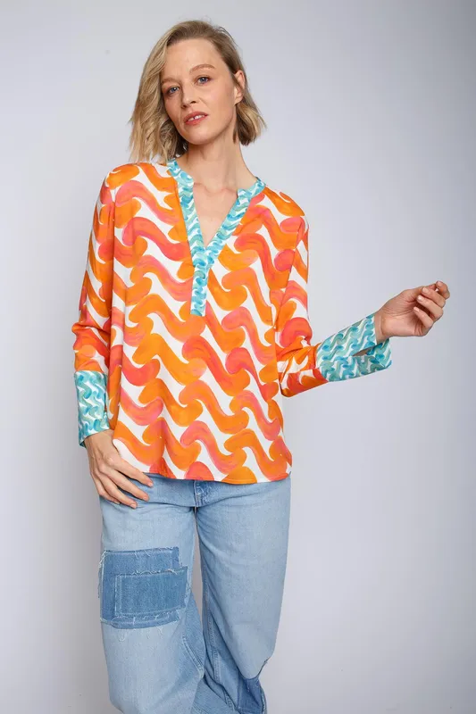 Risy & Jerfs Damenbluse emily van den bergh