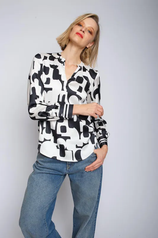 Risy & Jerfs Damenbluse tonno panna