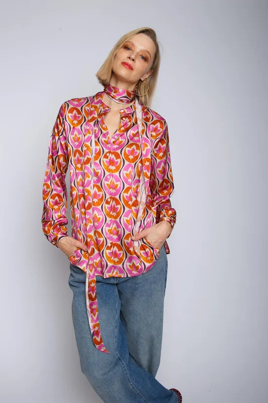 Risy & Jerfs Damenbluse tonno panna