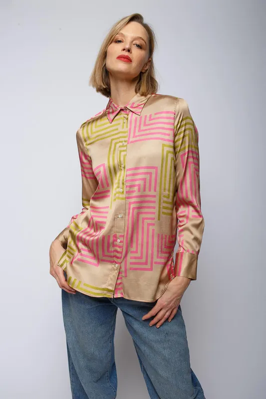 Risy & Jerfs Damenbluse tonno panna