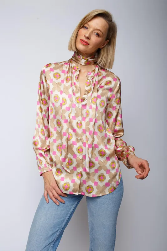 Risy & Jerfs Damenbluse tonno panna