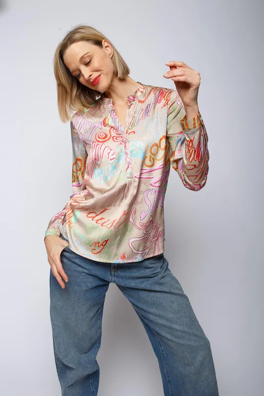 Risy & Jerfs Damenbluse tonno panna