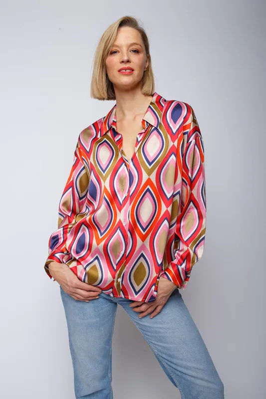 Risy & Jerfs Damenbluse tonno panna