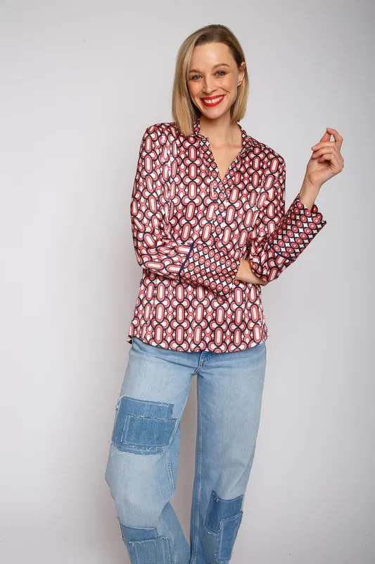 Risy & Jerfs Damenbluse tonno panna