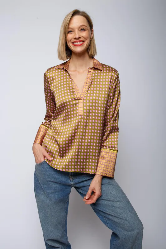 Risy & Jerfs Damenbluse tonno panna