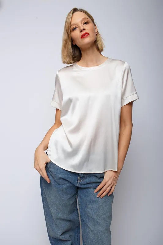 Risy & Jerfs Damenbluse tonno panna