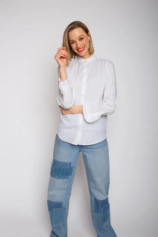 Risy & Jerfs Damenbluse tonno panna