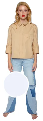 Risy & Jerfs Damenbluse Tonno Panna