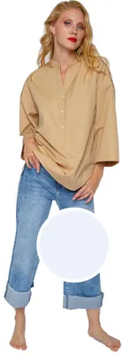 Risy & Jerfs Damenbluse Tonno Panna