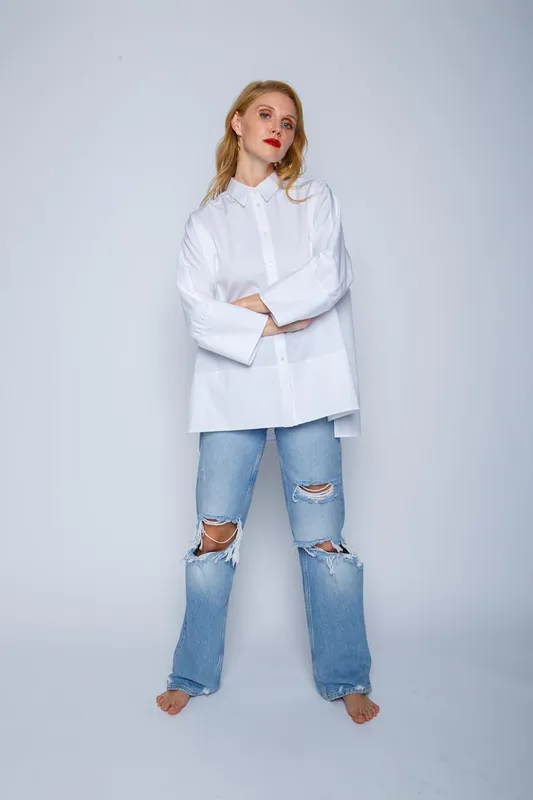 Risy & Jerfs Damenbluse Tonno Panna