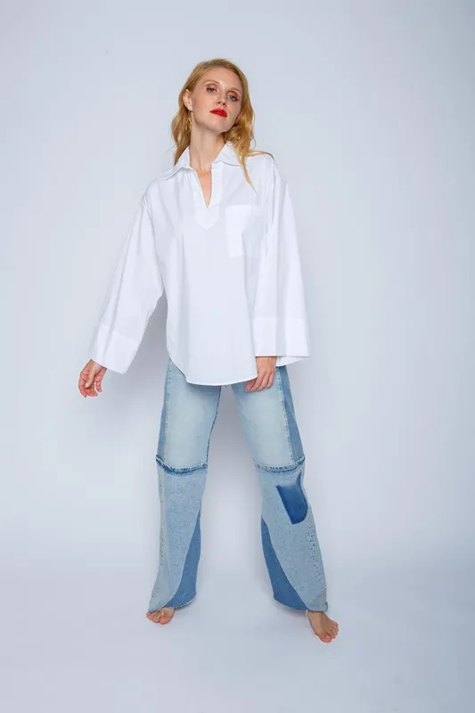 Risy & Jerfs Damenbluse tonno panna