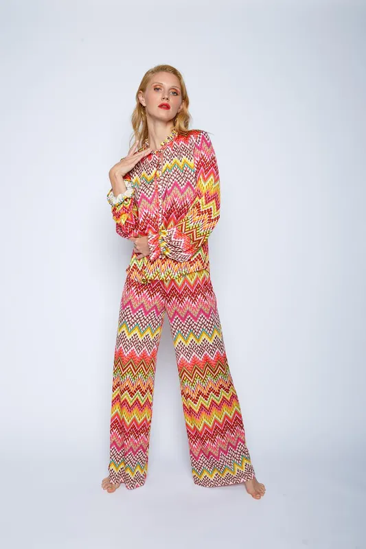 Risy & Jerfs Damenhose tonno panna