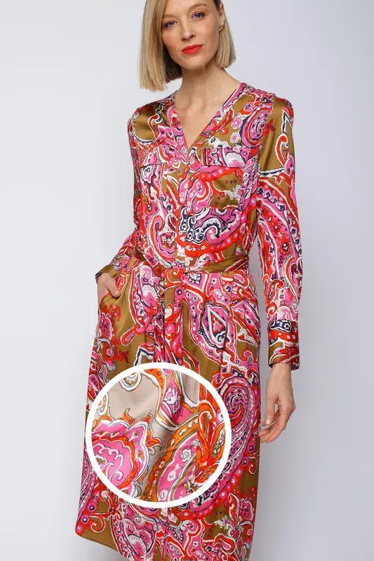 Risy & Jerfs Damenkleid tonno panna