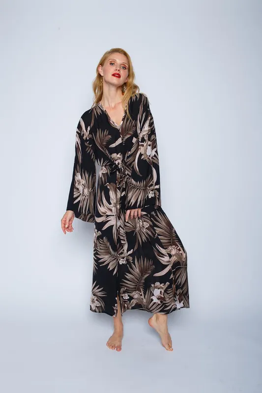 Risy & Jerfs Damenkleid tonno panna